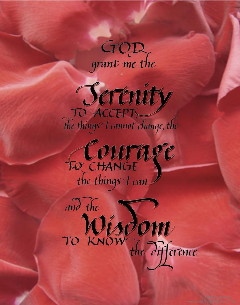 Serenity Prayer